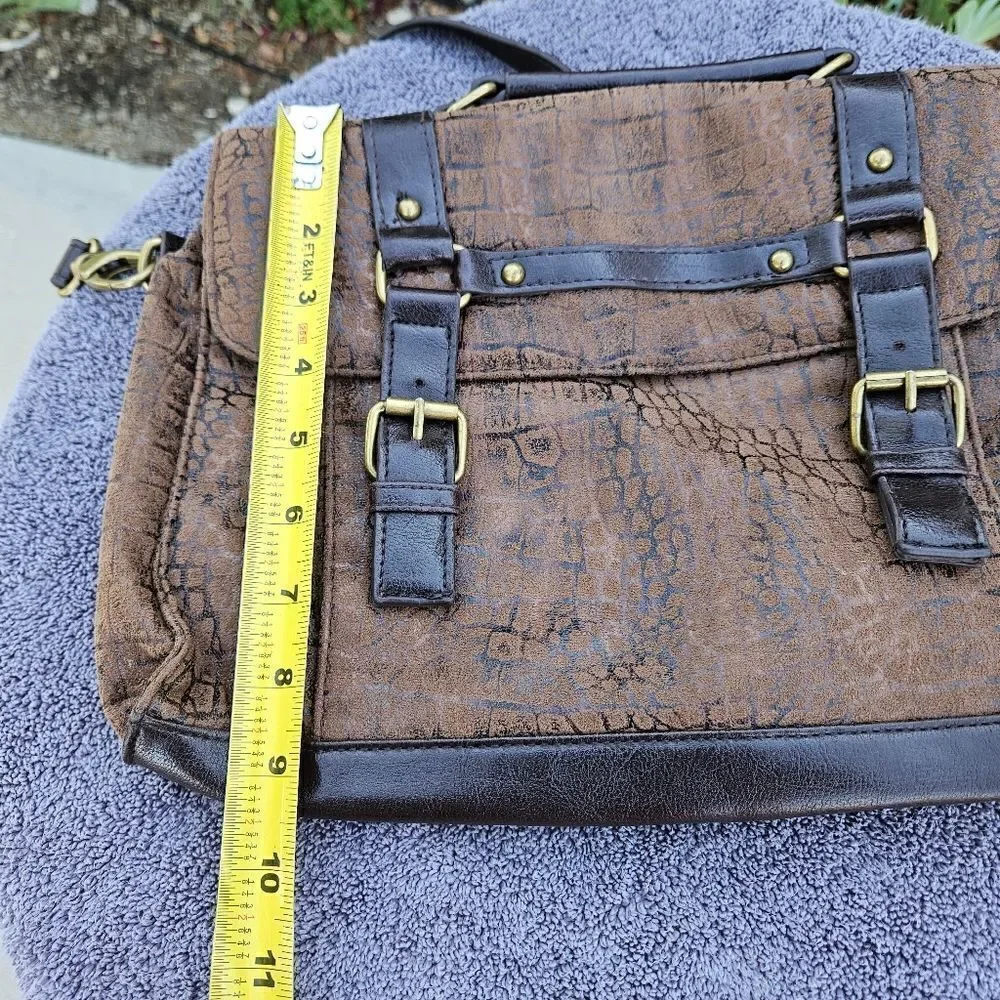Black Rivet crossbody bag